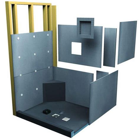 It combines a number of impressive properties in one product. 48x72" Wedi Shower Kit in 2020 | Shower kits, Shower ...