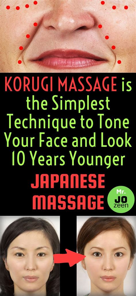 Korugi Massage Is The Simplest Technique To Tone Your Face And Look 10 Years Younger Jozeen