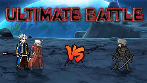 Dante And Vergil Vs Raiden In Jump Force Mugen Youtube
