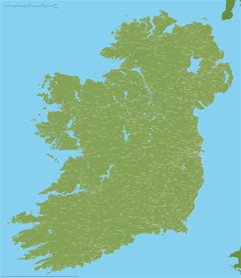 Best Detailed Map Of Ireland Maproom