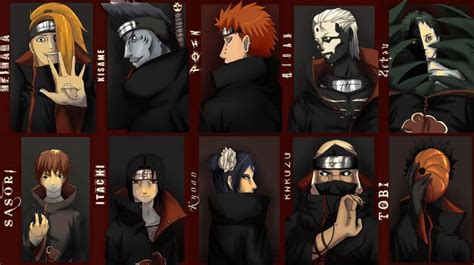 Akatsuki Naruto Pinterest The Ojays And Ninjas