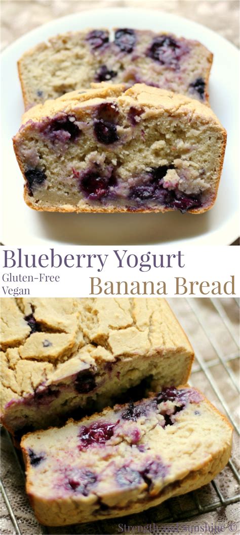 Gluten-Free Blueberry Yogurt Banana Bread (Vegan, Allergy ...
