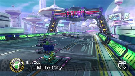 Mario Kart 8 Dlc Mute City Youtube