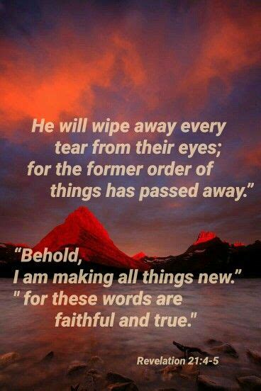 Revelation 214 5 Revelation 21 4 Words All Things New