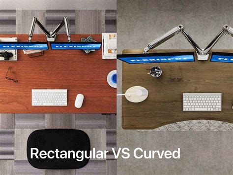 Curved Desk vs Rectangle Desk What are the differences Curved Desk