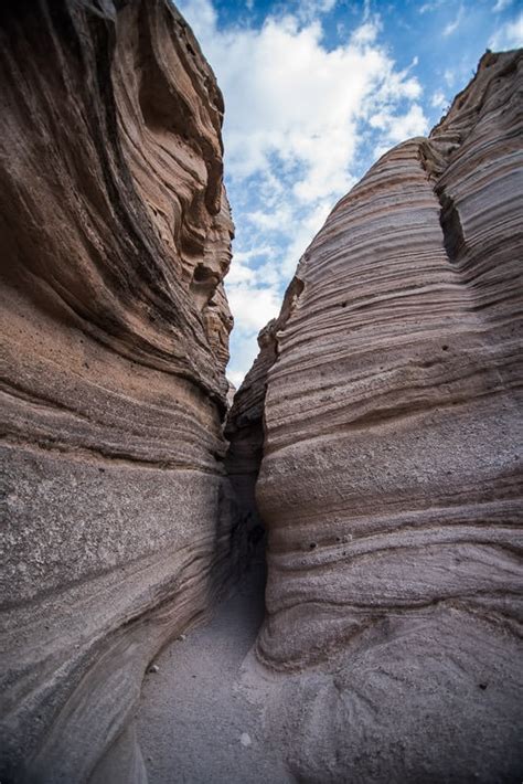 Slot Canyon Hike At Tent Rocks National Monument Near Santa Fe