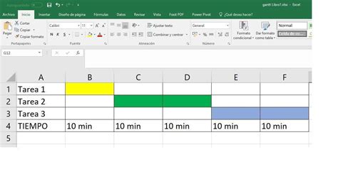 Crea En Excel El Diagrama De Gantt Facilmente Y Rápido