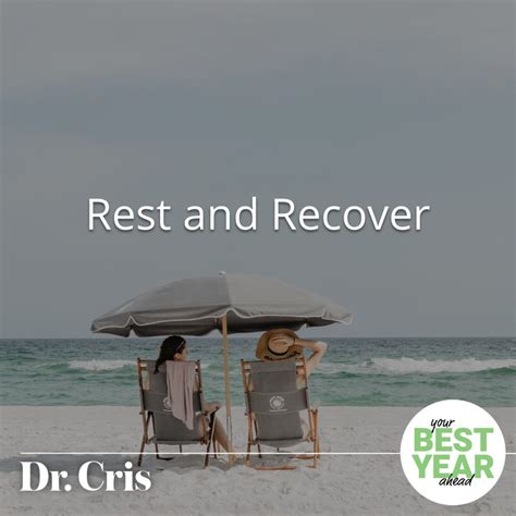 Rest And Recover Dr Cris