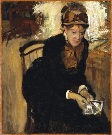 Portrait Of Mary Cassatt By Edgar Degas Useum