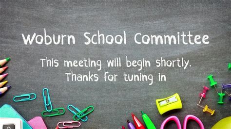 Woburn School Committee October 24 2022