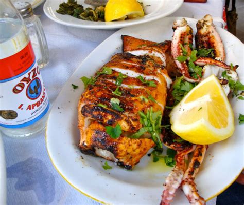Greece Piraeus Guide B Eating Seafood In Pireaus
