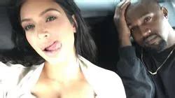 Kim Kardashian Ropes Kanye West Into Selfie To Celebrate Million