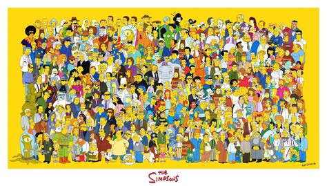 Simpsons Characters Names The Simpsons Pinterest Sear