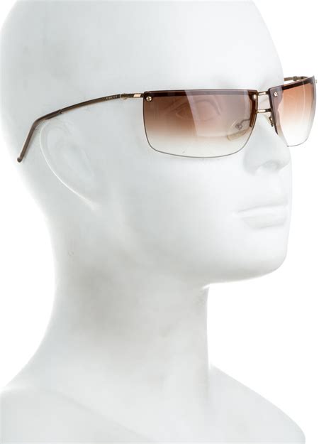 Gucci Rimless Gradient Sunglasses Accessories Guc163292 The Realreal
