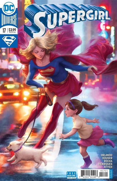 Supergirl 17 Variant Cover By Stanley “artgerm” Lau Supergirl