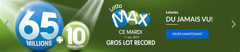 En jouant à la loterie, linda phillips a mis la main sur l'impr. Lotto Max : jackpot record de 65 millions de dollars à la ...
