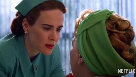 New Ratched Trailer Features Sarah Paulson Cynthia Nixon Lesbianism