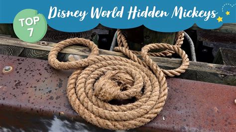 Top 7 Hidden Mickeys At Walt Disney World Youtube