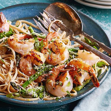 Our diabetic customers say it's one of the best healthy ways for diabetics to. Grilled Asparagus & Shrimp with Pasta in 2020 | Meals ...