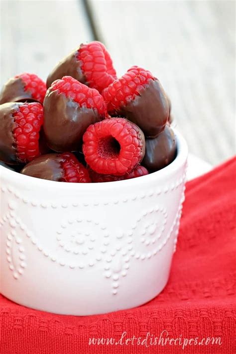 Chocolate Covered Raspberries Lets Dish Recipes