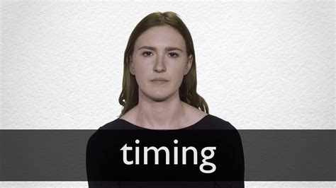How To Pronounce Timing In British English Youtube