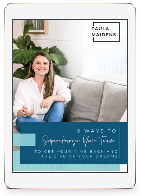 5 Ways To Supercharge Your Team Paula Maidens