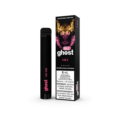 Omg Ghost Max Disposable Vape Up To 2000 Puffs Vapeloft