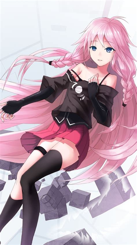 Seven female anime characters wallpaper, anime. pink hair, IA (Vocaloid), Vocaloid HD Wallpapers / Desktop ...