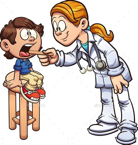 Kid Doctor White Transparent Doctor Kids Doctor Clipart Kids Clipart