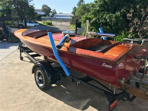 Ski Boat Lewis Classic Timber Motorboats Powerboats Gumtree My Xxx