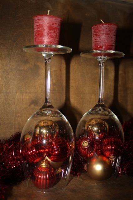 wine glass decorations diy christmas decorating pinterest glass christmas decorations diy