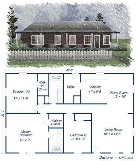 Residential Metal Building Floor Plans House Decor Concept Ideas