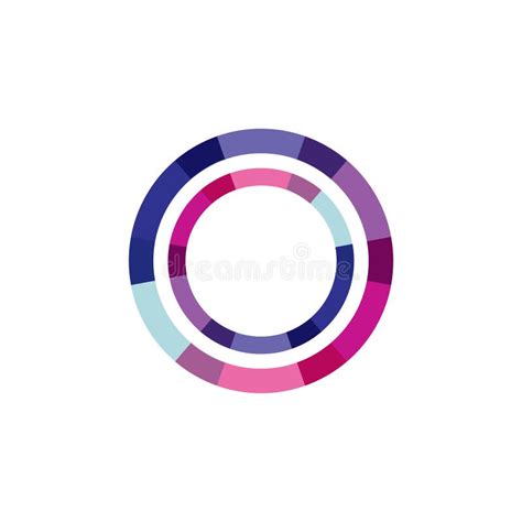 Abstract Colorful Circle Logo Modern Icon Design Logo Element With