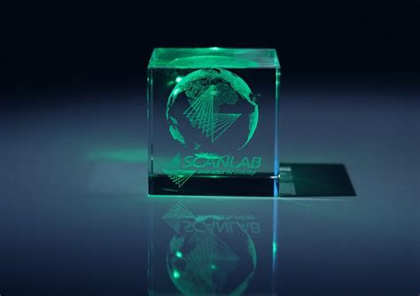 Green Laser Light Leaves Its Mark In Glass
