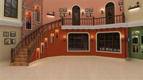Comedy Nights With Kapil Set Design In 3d 3d Model Max