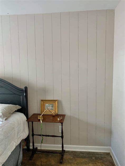 Diy Faux Vertical Shiplap With A Sharpie Savvy Apron
