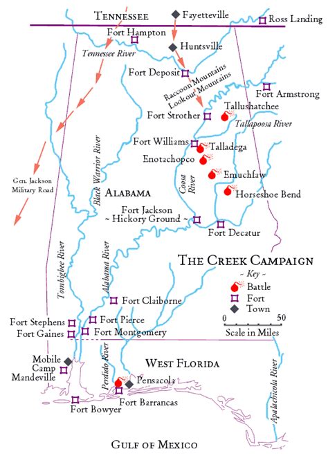 The Creek War Of 1813 1814
