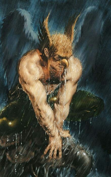 Hawk Man Hawkman Comic Art Dc Comics Characters