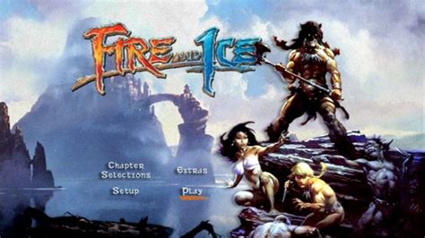 Fire And Ice 1983 Dvd Menus
