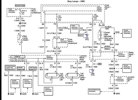 1994 Chevy Truck Brake Light Wiring Diagram Schematic Diagram Chevy