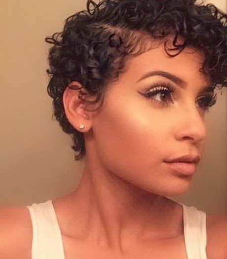Curly Hair Pixie Hairstyles