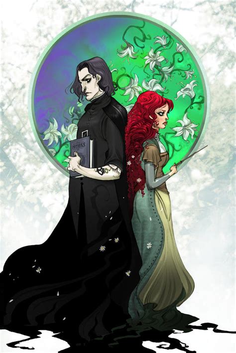 Snape and Lily by Sally-Avernier on DeviantArt