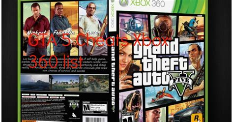 Gta 5 Cheats Codes Xbox 360 For Grand Theft Auto V
