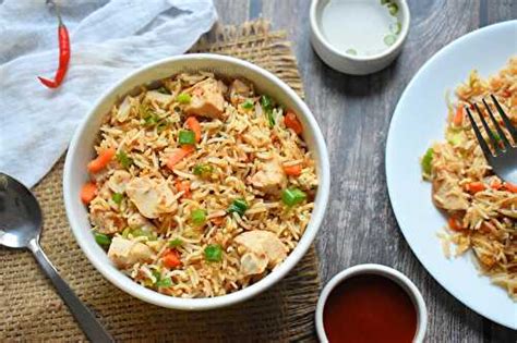 Chicken Fried Rice From Palates Desire And Its Similar Cooking