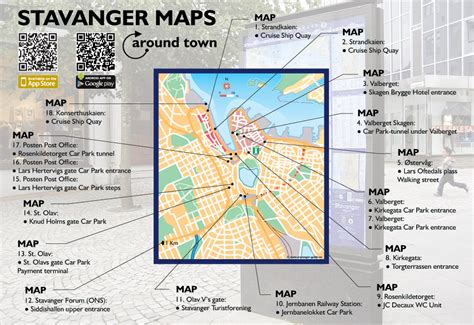 Stavanger Stavanger City Map Norway Pdf Maps