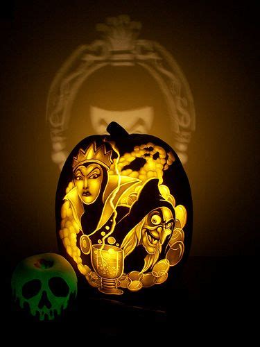 disney evil queen wicked witch carved pumpkin by dan szczepanski awesome pumpkin carvings