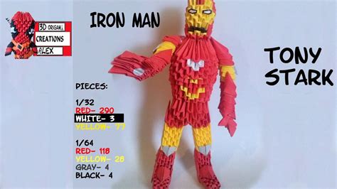 Check spelling or type a new query. HOW TO MAKE 3D ORIGAMI IRON MAN TUTORIAL || DIY 3D ORIGAMI ...