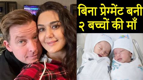 Preity Zinta And Husband Gene Goodenough Welcome Twins Jai And Gia Via Surrogacy Youtube