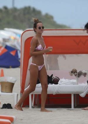 Natalia Borges Wearing Bikini On Miami Beach Gotceleb