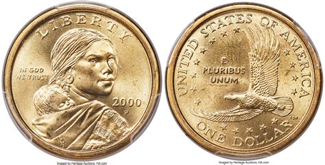Online exchange rate calculator between usd and ac with extended datas. 2000 P Sacagawea Wounded Eagle Dollar Value - CoinHELP!